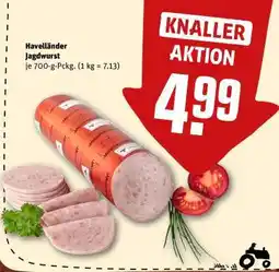 REWE Havelländer Jagdwurst Angebot