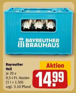 REWE Bayreuther Hell Angebot