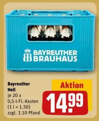 REWE Bayreuther Hell Angebot