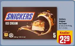 REWE Snickers Original Ice Cream Angebot