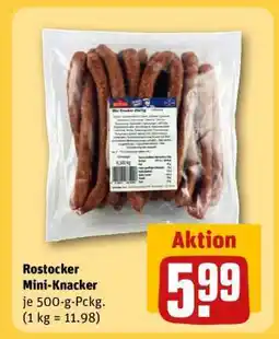 REWE Rostocker Mini-Knacker Angebot