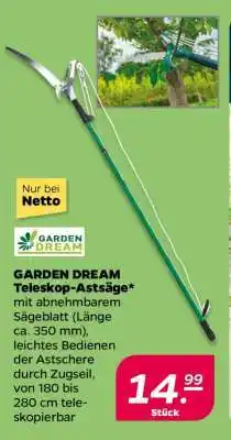 NETTO GARDEN DREAM Teleskop-Astsäge Angebot