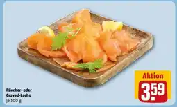 REWE Räucher- oder Graved-Lachs Angebot