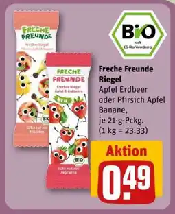 REWE Freche Freunde Riegel Angebot