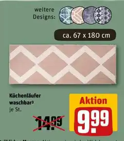 REWE Küchenläufer waschbar Angebot