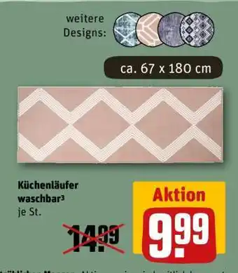 REWE Küchenläufer waschbar Angebot