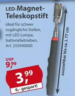 Sonderpreis Baumarkt LED-Magnet- Teleskopstift Angebot