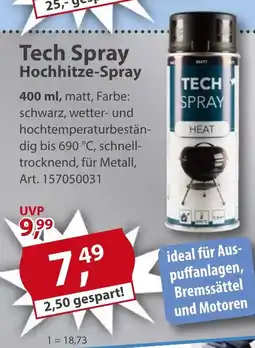 Sonderpreis Baumarkt Tech Spray Hochhitze-Spray Angebot