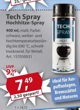 Sonderpreis Baumarkt Tech Spray Hochhitze-Spray Angebot