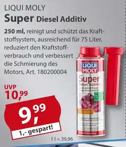 Sonderpreis Baumarkt LIQUI MOLY Super Diesel Additiv Angebot