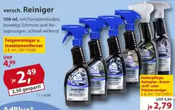 Sonderpreis Baumarkt versch. Reiniger Angebot