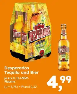 Globus Baumarkt Desperados Tequila und Bier Angebot