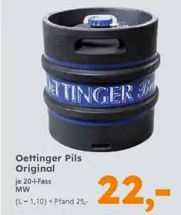 Globus Baumarkt Oettinger Pils Original Angebot