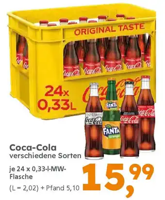 Globus Baumarkt Coca-Cola Angebot