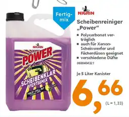 Globus Baumarkt NIGRIN Scheibenreiniger „Power" Angebot