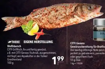 CITTI Markt Wolfsbarsch Angebot