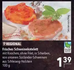 CITTI Markt Frisches Schweinekotelett Angebot