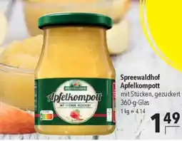 CITTI Markt Spreewaldhof Apfelkompott Angebot