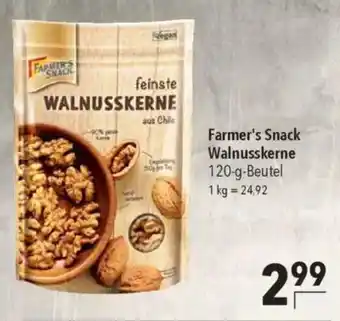 CITTI Markt Farmer's Snack Walnusskerne Angebot