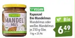 CITTI Markt Rapunzel Bio Mandelmus Angebot