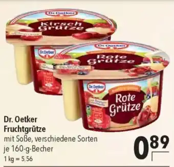 CITTI Markt Dr. Oetker Fruchtgrütze Angebot