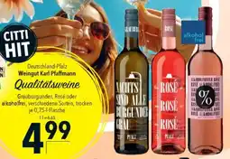 CITTI Markt Weingut Karl Pfaffmann Qualitätsweine Angebot