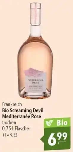 CITTI Markt Bio Screaming Devil Mediterranée Rosé trocken Angebot