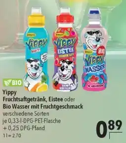 CITTI Markt Yippy Fruchtsaftgetränk, Eistee oder Bio Wasser mit Fruchtgeschmack Angebot