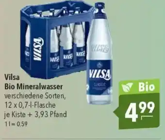 CITTI Markt Vilsa Bio Mineralwasser Angebot