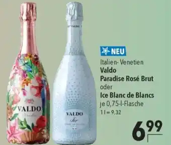 CITTI Markt Valdo Paradise Rosé Brut oder Ice Blanc de Blancs Angebot