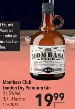 CITTI Markt Mombasa Club London Dry Premium Gin Angebot
