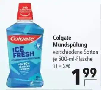 CITTI Markt Colgate Mundspülung Angebot