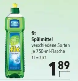 CITTI Markt fit Spülmittel Angebot