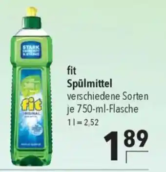 CITTI Markt fit Spülmittel Angebot