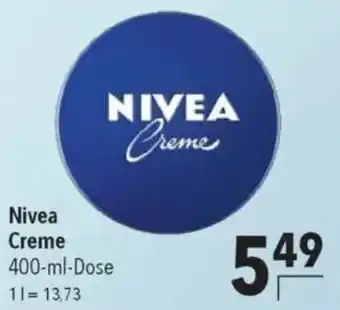 CITTI Markt Nivea Creme Angebot