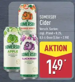 Aldi Nord SOMERSBY Cider Angebot