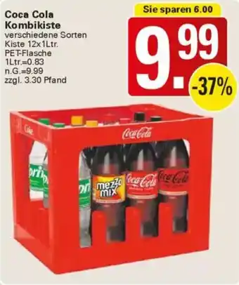 WEZ Coca Cola Kombikiste Angebot