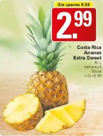 WEZ Costa Rica Ananas Extra Sweet Angebot