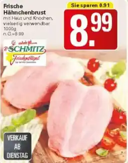 WEZ Frische Hähnchenbrust Angebot
