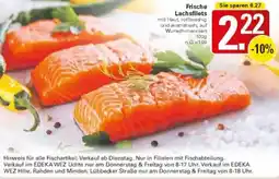 WEZ Frische Lachsfilets Angebot