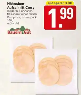 WEZ Hähnchen-Aufschnitt Curry Angebot