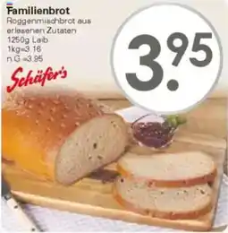 WEZ Familienbrot Angebot