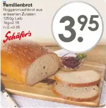 WEZ Familienbrot Angebot