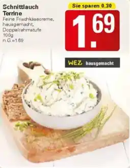 WEZ Schnittlauch Terrine Angebot