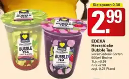 WEZ EDEKA Herzstücke Bubble Tea Angebot