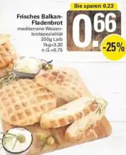 WEZ Frisches Balkan-Fladenbrot Angebot