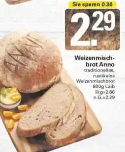 WEZ Weizenmischbrot Anno Angebot