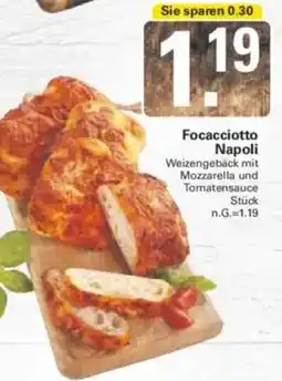 WEZ Focacciotto Napoli Angebot