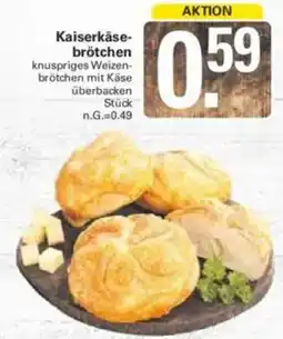 WEZ Kaiserkäsebrötchen Angebot