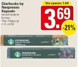 WEZ Starbucks by Nespresso Kapseln Angebot